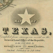 Texas 1839, General Land Office of the Republic