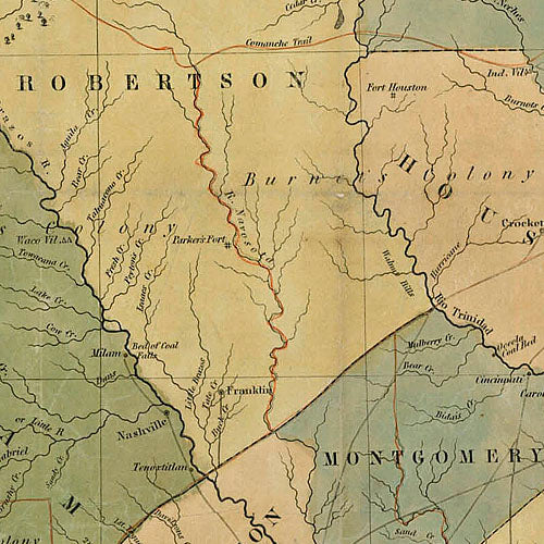 Texas 1839, General Land Office of the Republic