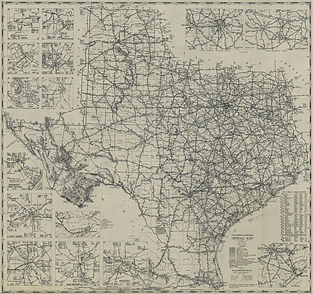 Texas 1945, Texas Highway Department