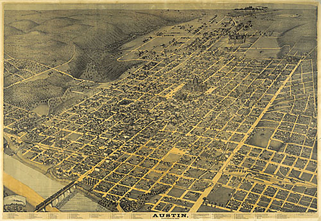 Austin by Augustus Koch, 1887