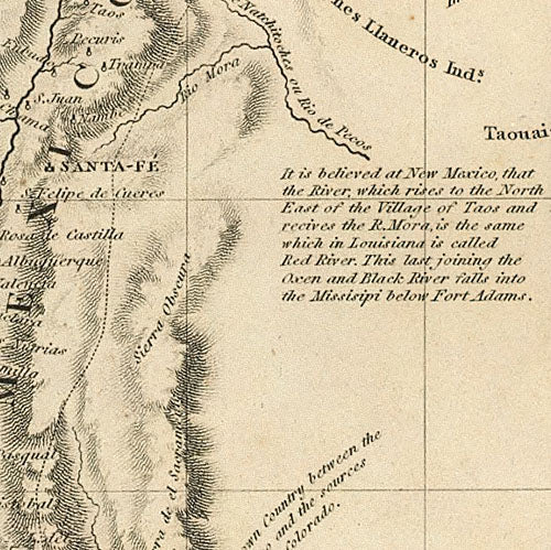 A Map of New Spain 1810