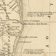 A Map of New Spain 1810