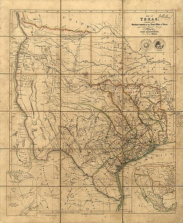 Texas 1841 by John Arrowsmith