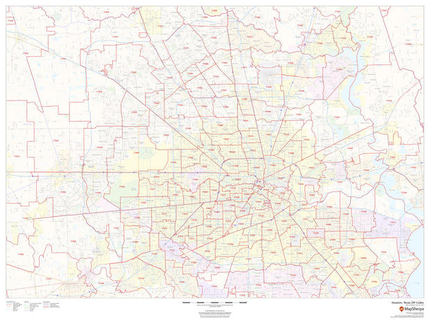 Houston Zip Code Map