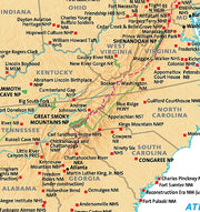USA National Parks Map