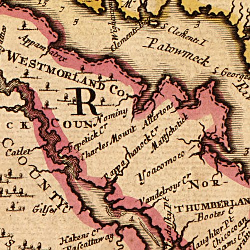 A new map of Virginia, Mary-Land, and the improved parts of Pennsylvania &amp; New Jersey 1719