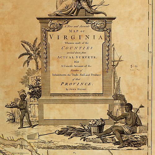 A new and accurate map of Virginia...1770 by John Henry