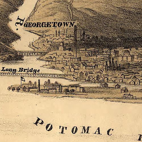 District of Columbia and the Seat of War on the Potomac, 186-?