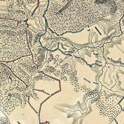 Map of the battle field of Spottsylvania