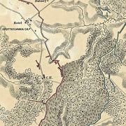 Map of the battle field of Spottsylvania
