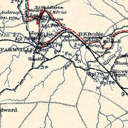 Map showing the operations of the Army of the Potomac under command of Maj. Gen. George G. Meade from March 29th to April 9th 1865