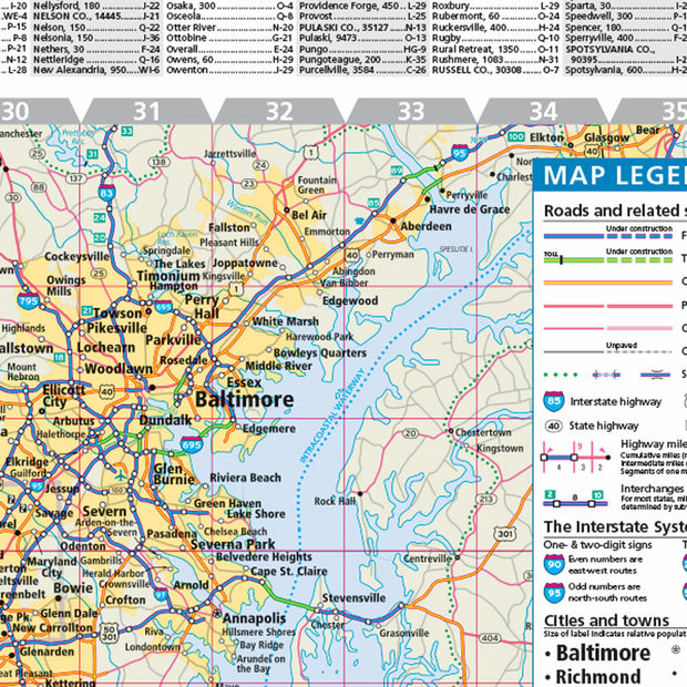 Virginia by Rand McNally