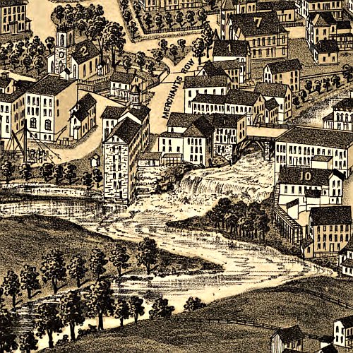 Middlebury, Vermont by L. R. Burleigh, c1886