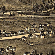 Middlebury, Vermont by L. R. Burleigh, c1886