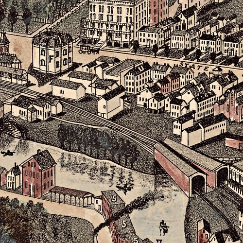 Montpelier, Vermont by A.F. Poole, 1884