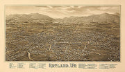 Rutland, Vermont by L. R. Burleigh, c1885