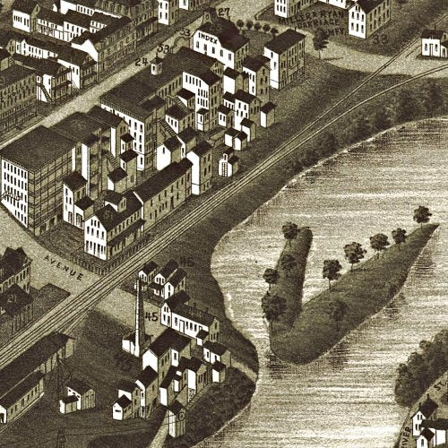 St. Johnsbury, Vermont by George E. Norris, c1884