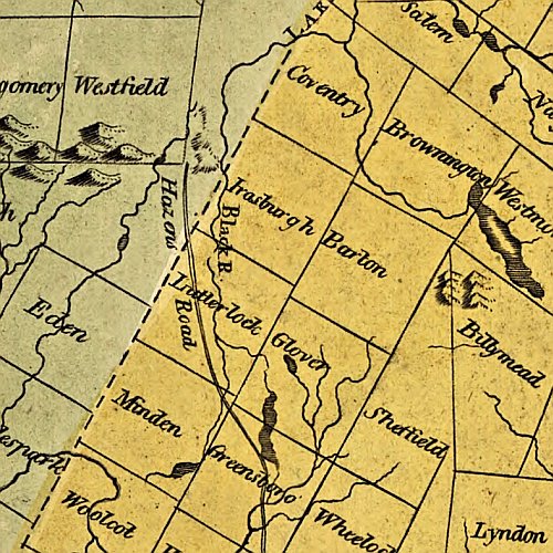 Vermont, from actual survey, 1814