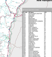 Premium Style Wall Map of Vermont by Market Maps