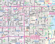 DFW Regional Area Major Arterial Wall Map