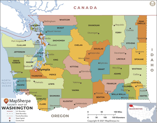 Washington County Map