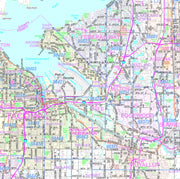 Seattle-Tacoma Regional Area Wall Map