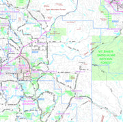 Seattle-Tacoma Regional Area Wall Map