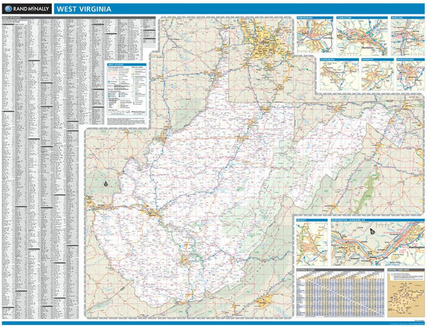 West Virginia by Rand McNally