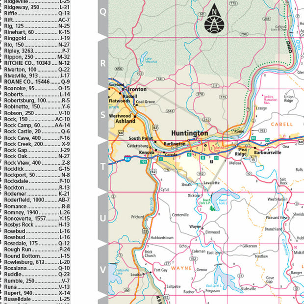 West Virginia by Rand McNally