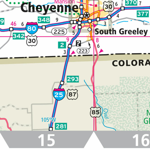 Wyoming by Rand McNally